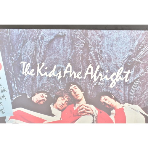 212 - The Who - The Kids Are Alright - A vintage 20th century promotional advertising poster. Printed by L... 