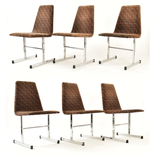 234 - Ted Bates for Pieff - Lisse Range - A set of six retro 1970s dining chairs / side chairs. Each chair... 