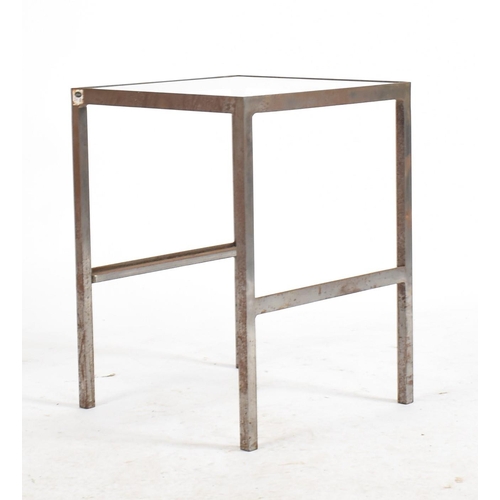 253 - A selection of contemporary iron framed coffee tables and side tables. Each table of industrial infl... 