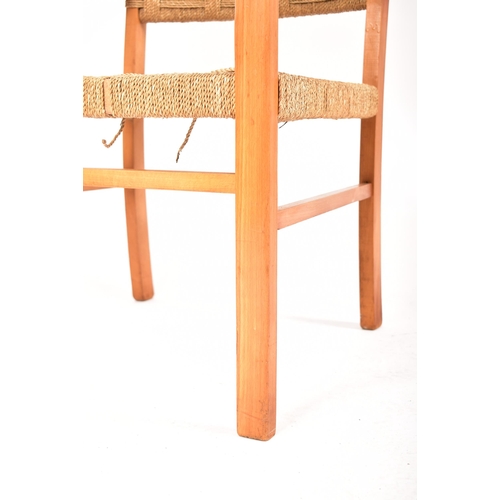 264 - Vroom & Dreesman - A retro 20th century 1960s Dutch beechwood easy chair / armchair. The chair havin... 