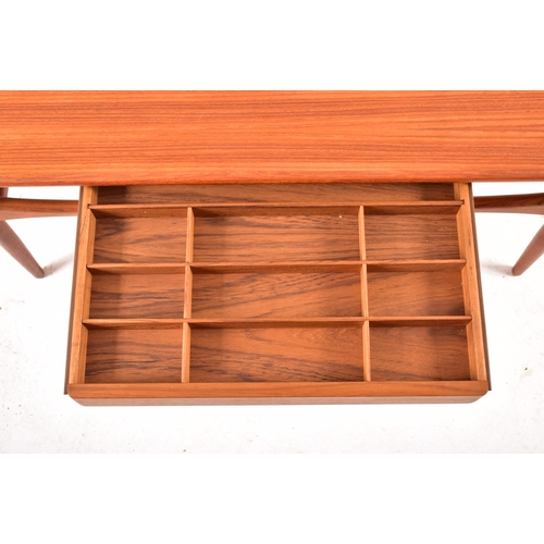 280 - Örebro Glasindustri - A retro mid 20th century Scandinavian 1960s teak liong John coffee table / low... 