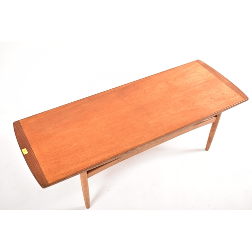 297 - G Plan - Fresco range - A retro 20th century British design teak long John coffee table / low table.... 