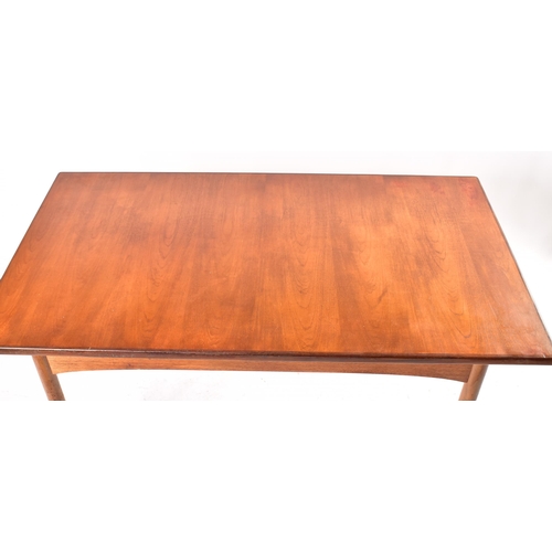 308 - Ib Kofod Larsen for G-Plan - Danish Range - a retro mid 20th century circa 1960s teak dining table &... 