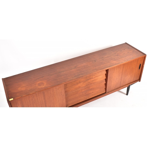 310 - Nils Jonsson for Troeds - A retro mid 20th century Swedish designer teak wood sideboard credenza. th... 