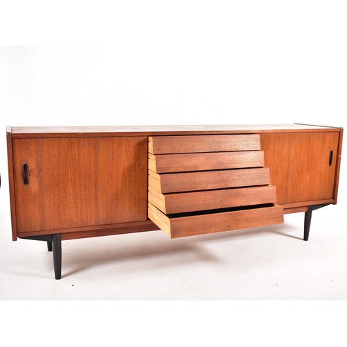 310 - Nils Jonsson for Troeds - A retro mid 20th century Swedish designer teak wood sideboard credenza. th... 