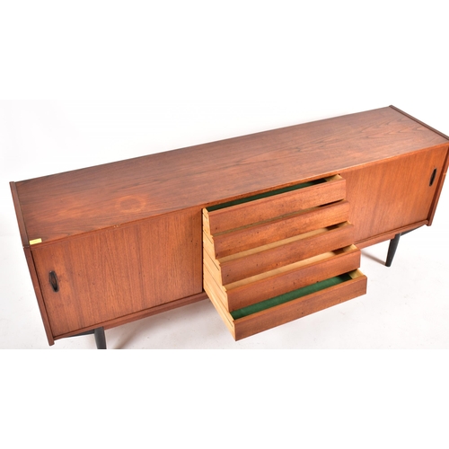 310 - Nils Jonsson for Troeds - A retro mid 20th century Swedish designer teak wood sideboard credenza. th... 