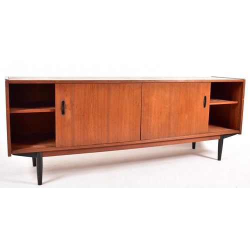 310 - Nils Jonsson for Troeds - A retro mid 20th century Swedish designer teak wood sideboard credenza. th... 