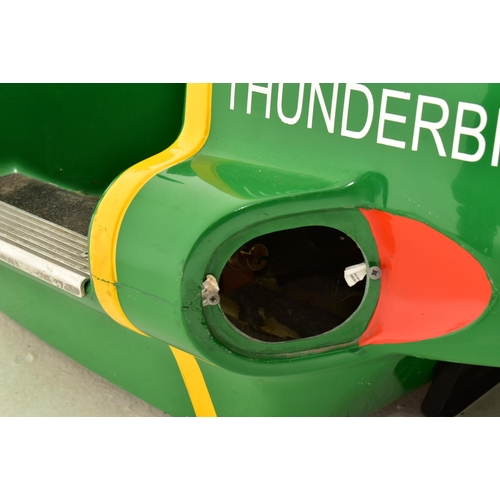 347 - Thunderbirds - A contemporary fairground / funfair / shopfront juvenile ride in the form of Thunderb... 