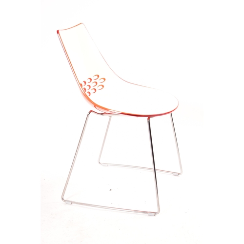 355 - Calligaris Connubia - Jam chair - A matching set of six contemporary high end Italian designer dinin... 