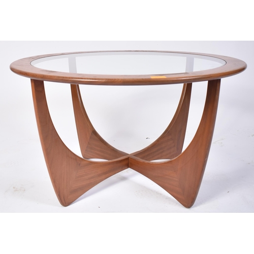 376 - Victor B. Wilkins - G Plan - Astro - A retro mid 20th century 1960s teak wood atomic coffee table / ... 