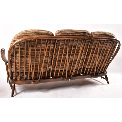 385 - Lucian Ercolani - Ercol - Windsor Range  - A retro mid 20th century circa 1960s dark beech and elm t... 