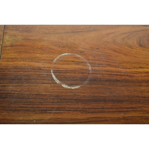 393 - Andrew J Milne for Heal's - A retro 1960's designer dining table. The table having an afromosia teak... 