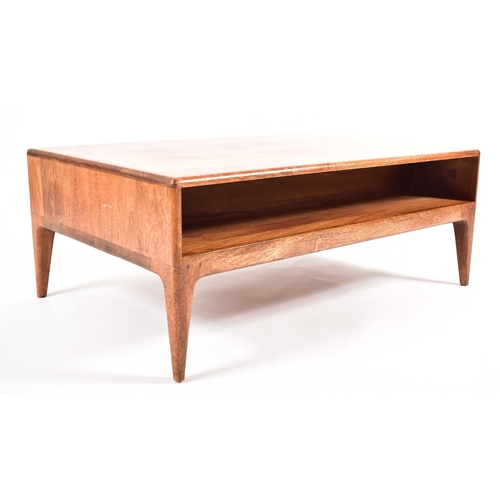 402 - Swoon Nyhavn - Scandi Style - A contemporary high end designer brown mango wood coffee table / low t... 