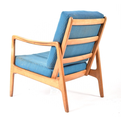 494 - Ole Wanscher for France & Sons - A retro mid 20th century Danish designed armchair. The chair having... 