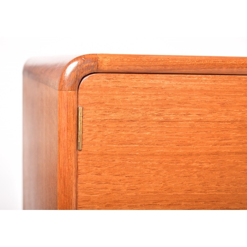 50 - Beithcraft Ltd - A retro mid 20th century circa 1960s teak wood Beithcraft cross legged sideboard cr... 