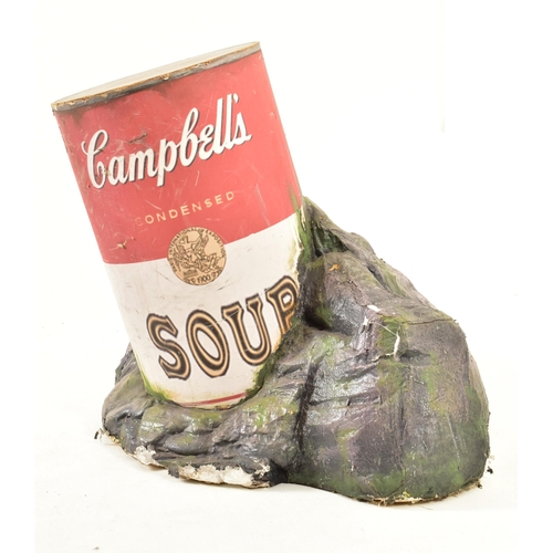 616 - A large 20th century Campbell Soup can shop / prop display. Inspired by the pop art produced by Andy... 