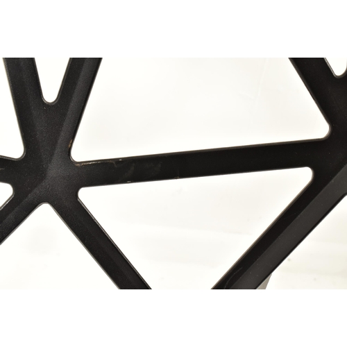 620 - Konstantin Grcic - MAGIS - Chair One - Four Contemporary Made in Italy black metal ' Chair One ' din... 