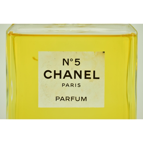 96 - Chanel No. 5 Paris - a vintage point of sale advertising factice perfume bottle. The bottle of squar... 