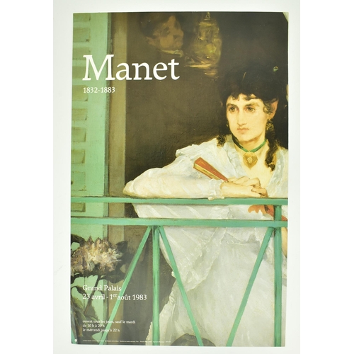 137 - Édouard Manet (French, b. 1832-1883) - Grand Palais original poster. Copyright Ministère de la Cultu... 