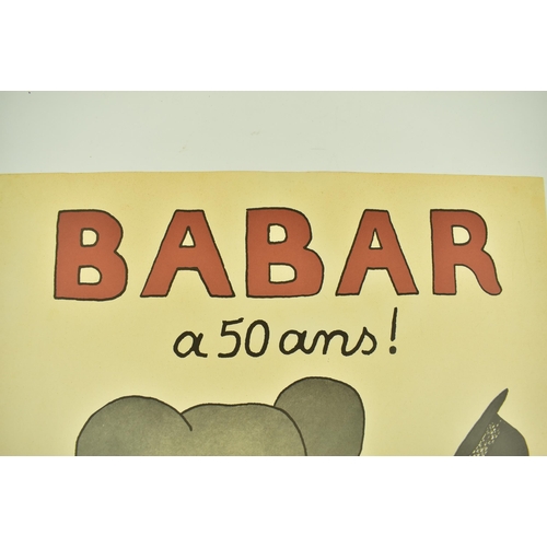 301 - Jean de Brunhoff (French, 1899-1937) - Babar a 50 ans! Centre Culturel de Marais 3 Juin - 1er Novemb... 