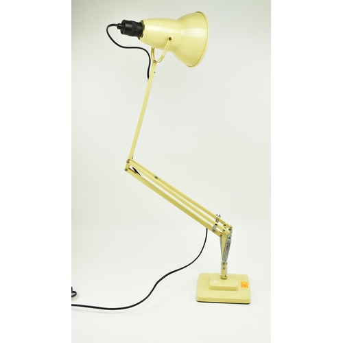 638 - Herbert Terry - Model 1227 - A 20th century pre-war Anglepoise table / desk lamp light in cream colo... 