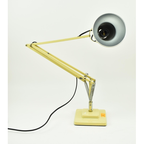 638 - Herbert Terry - Model 1227 - A 20th century pre-war Anglepoise table / desk lamp light in cream colo... 