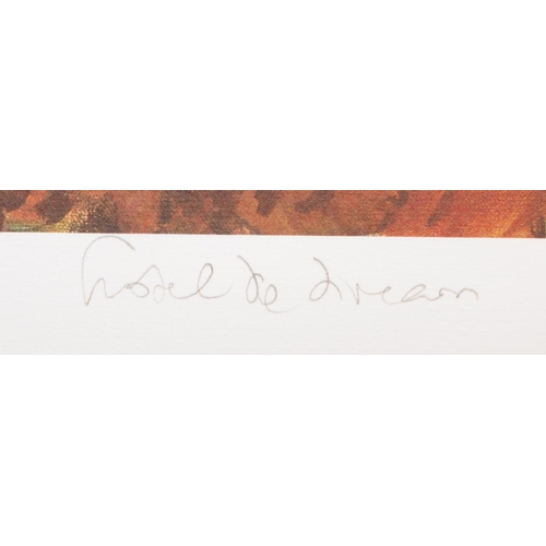 251 - Tom Phillips RA - Hotel de Dream - Printed 1990. Lithograph on Fabriano 5 paper. Limited edition No.... 