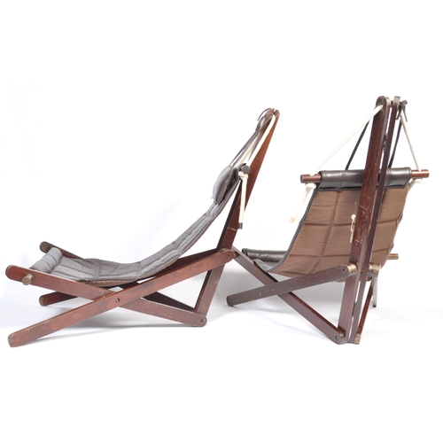 317 - Dominic Michaelis - Moveis Corazza - Sail Chair - A pair of retro 20th century 1970's Brazilian desi... 