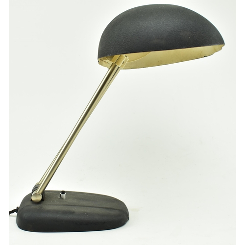 593 - Sigfried Giedion - Bag Turgi - A vintage 1930s Swiss Bauhaus industrial table / desk lamp light. The... 