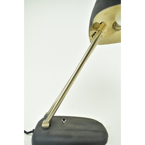 593 - Sigfried Giedion - Bag Turgi - A vintage 1930s Swiss Bauhaus industrial table / desk lamp light. The... 