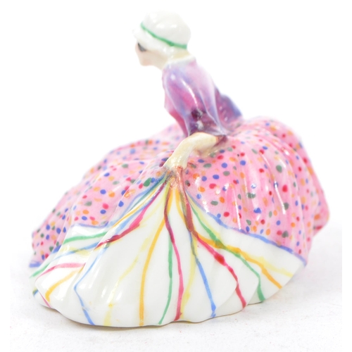 187 - Royal Doulton - Polly Peachum - An early 20th century circa 1920s Art Deco porcelain figurine. Hand ... 