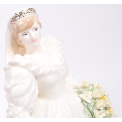 23 - Coalport Diana Princess of Wales - A limited edition Coalport bone china figurine in the form of Pri... 