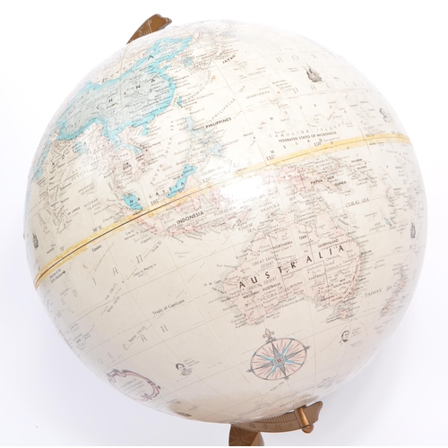 245 - Replogle - World Classic Series - A contemporary rotating desk table globe. Of spherical form with m... 
