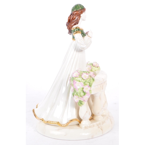 28 - Coalport -  Classical Heroines - A limited edition bone china Coalport figurine entitled Juliet, as ... 