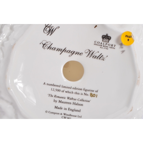 30 - Coalport - Champagne Waltz - A limited edition Coalport figurine entitled Champagne Waltz. No. 801/1... 