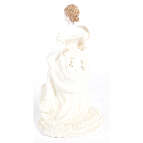 34 - Coalport - Two limited edition Coalport bone china figurines to include Rebecca The Coalport Heirloo... 