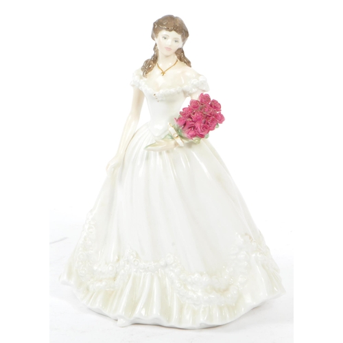 36 - Royal Worcester - Two limited edition Royal Worcester bone china lady figurines to include; Amy The ... 