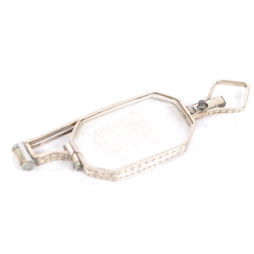 388 - A collection of early 20th century and vintage eyewear. To include a cased antique Lorgnette and pai... 