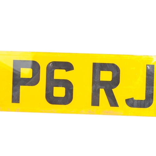 400 - Personalised vehicle car registration number plate. P6 RJW - With retention document V7778 assignmen... 