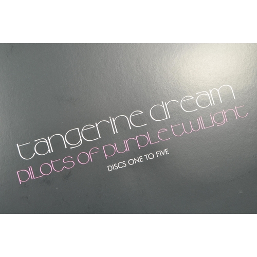 406 - Tangerine Dream - A collectible contemporary ten compact disc box set albums titled 'Pilots of Purpl... 