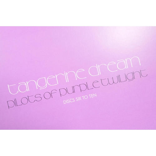 406 - Tangerine Dream - A collectible contemporary ten compact disc box set albums titled 'Pilots of Purpl... 