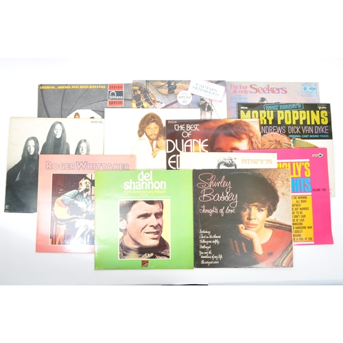 408 - A large collection of vintage 20th century LP long play vinyl records. To include, compilation album... 