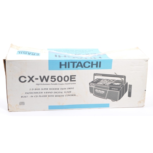 A vintage retro 1980s / 90's Hitachi 3D Bass Super Woofer
