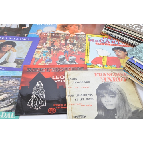 419 - 7” Records Singles Vinyl 45’s Collection (qty 120 plus in total) includes: Chris De Burgh – Lady in ... 