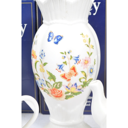 45 - Aynsley - A collection of vintage 20th century china porcelain boxed items. To include, most in the ... 