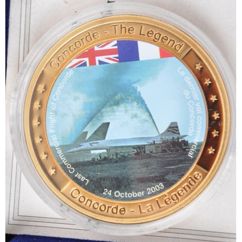 456 - A 2012 / 13 United Kingdom Brilliant Uncirculated 'Royal & Concorde' Coin Collection. To include; Co... 