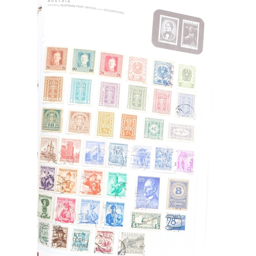 460 - A collection of  early 20th century franked and unfranked British and foreign stamps. To include mul... 