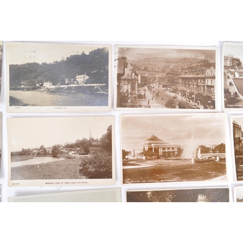 464 - Early 20th century photographer's archive of topographical views approx. 900. Real photo UK postcard... 