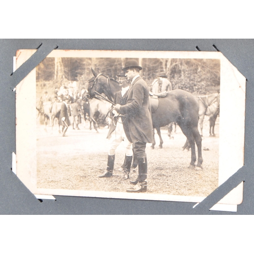 473 - Collection of early/mid-20th century pre WWII postcards in original album single family in Bedminste... 