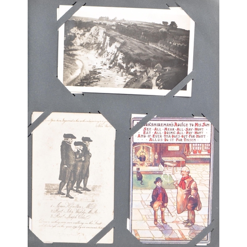 473 - Collection of early/mid-20th century pre WWII postcards in original album single family in Bedminste... 